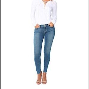 FRAME Le Skinny de Jeanne Clinton Blue Skinny Jeans Size 26